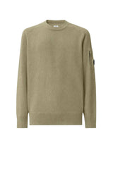 CP Company Maglia Uomo Lambswool Crewneck / Tortora