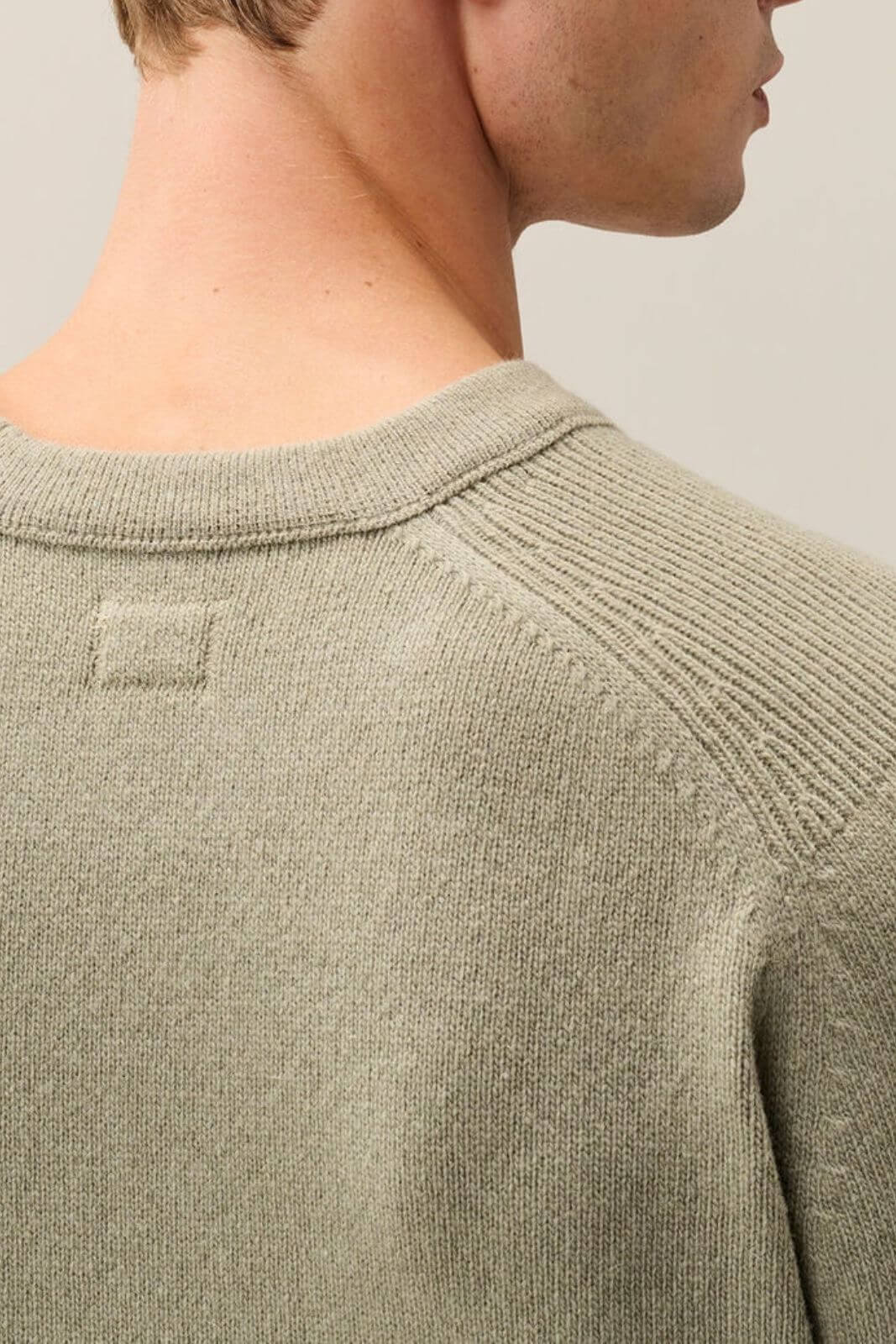 CP Company Maglia Uomo Lambswool Crewneck / Tortora