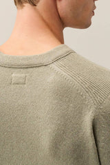 CP Company Maglia Uomo Lambswool Crewneck / Tortora