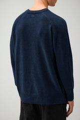 CP Company Maglia Uomo Lambswool Crewneck / Navy