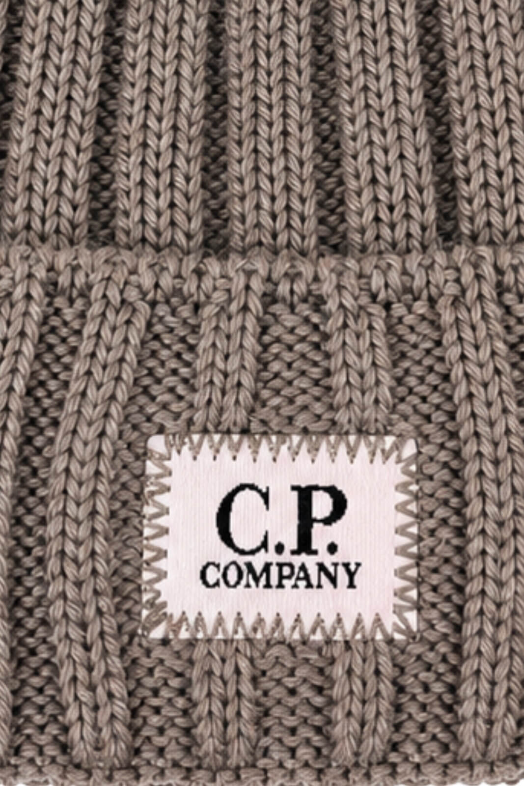 CP Company Cappello Uomo in lana a coste / Grigio