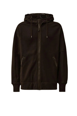 CP Company Felpa Uomo Full Zip con lenti Goggle