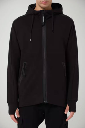 CP Company Felpa Uomo Full Zip con lenti Goggle