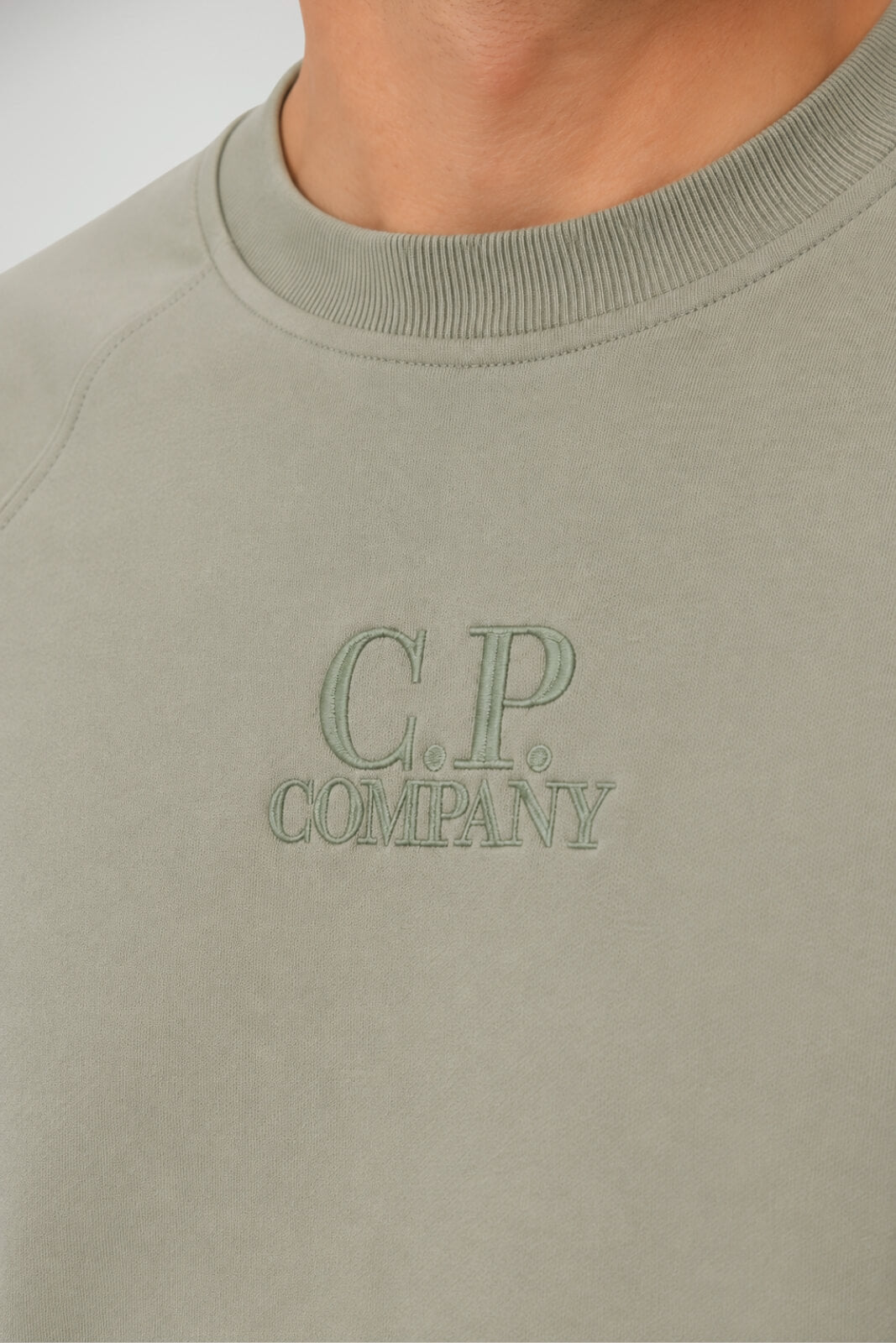 CP Company Felpa Uomo girocollo con lettering
