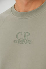 CP Company Felpa Uomo girocollo con lettering