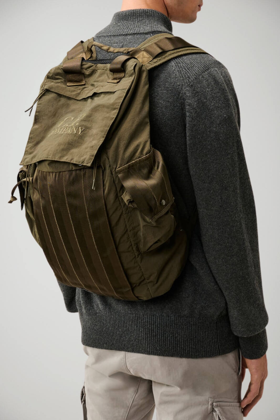 CP Company Zaino Herringbone Back Pack / Kaki