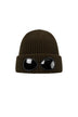 CP Company Cappello Uomo in lana con lenti / Kaki