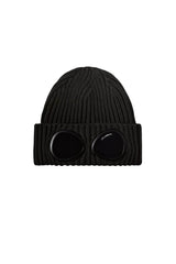 CP Company Cappello Uomo in lana con lenti / Nero