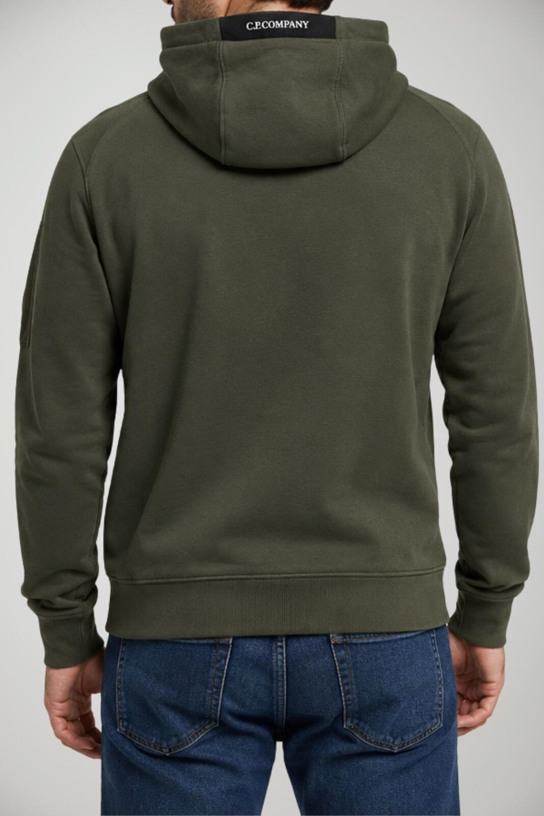 CP Company Felpa Uomo Diagonal Raised Fleece