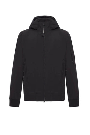 CP Company Giacca Uomo in nylon stretch con lente / Nero