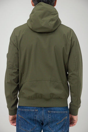CP Company Giacca Uomo in nylon stretch con lente