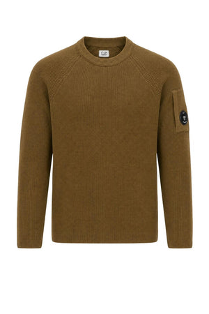 CP Company Maglia Uomo girocollo con lente