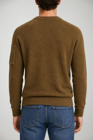 CP Company Maglia Uomo girocollo con lente