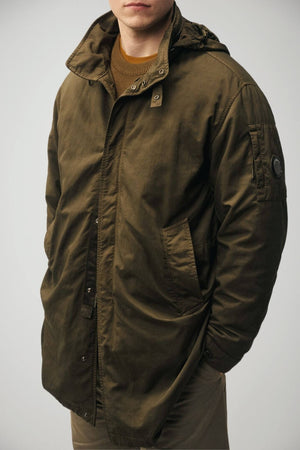 CP Company Parka Uomo Twill Hooded Fishtail