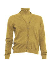 Cardigan e Dolcevita Camilla Clodel fronte beige