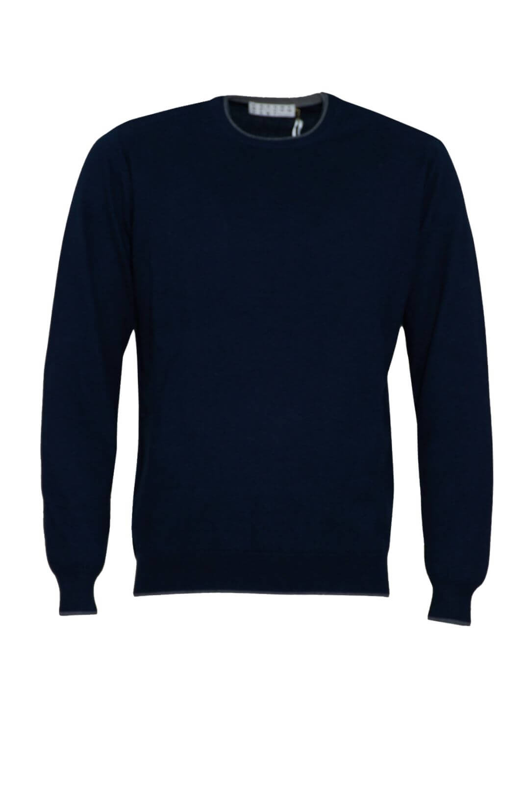 Cashmere Company maglia uomo in lana con dettaglio