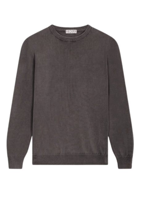 Maglia da uomo Cashmere Company in cotone a girocollo