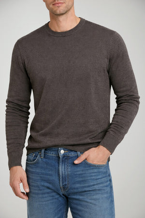 Maglia da uomo Cashmere Company in cotone a girocollo