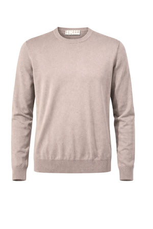 Maglia da uomo Cashmere Company in cotone girocollo