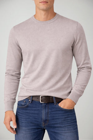 Maglia da uomo Cashmere Company in cotone girocollo