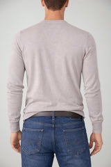 Maglia da uomo Cashmere Company in cotone girocollo