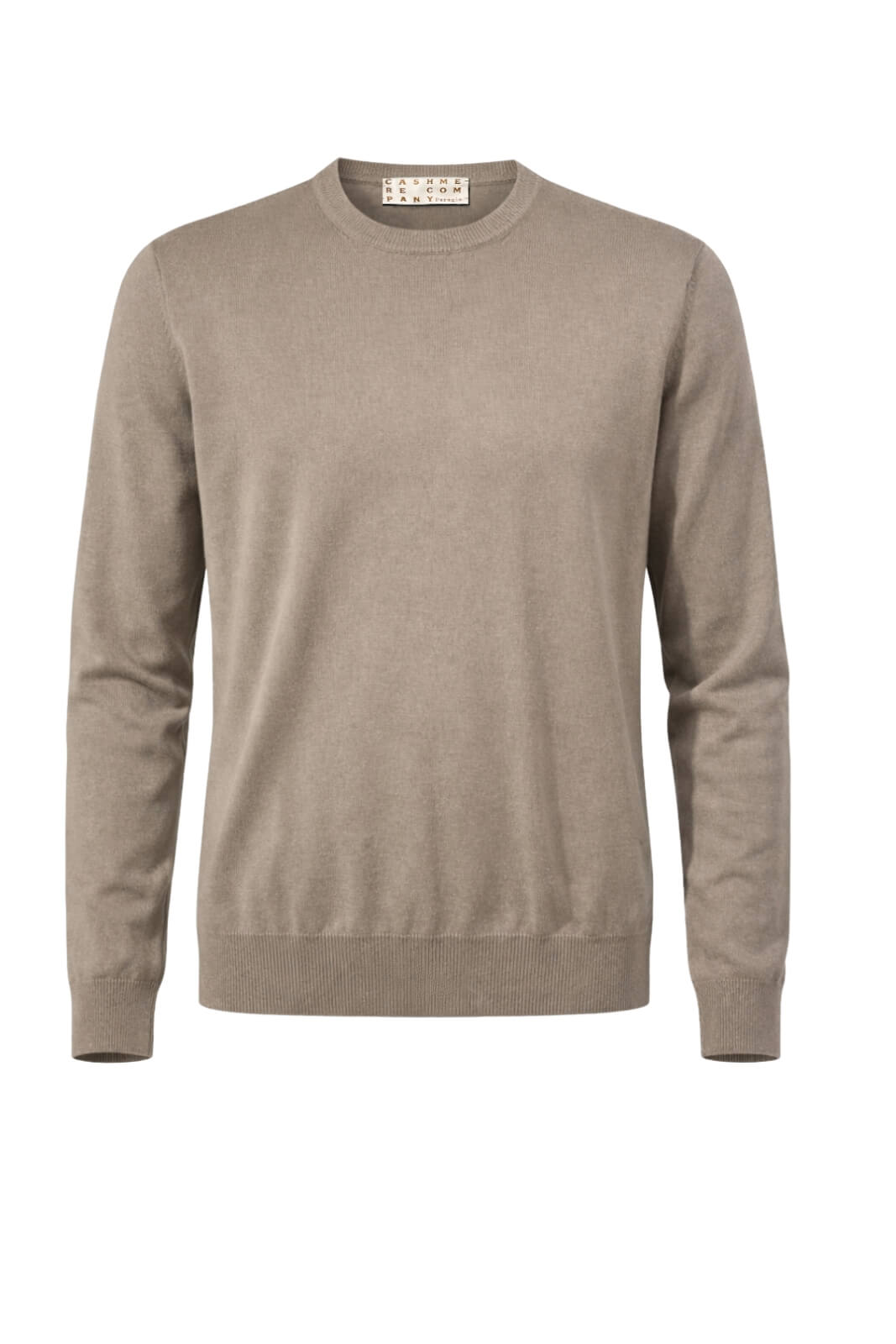 Maglia da uomo Cashmere Company in cotone a girocollo