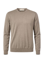Maglia da uomo Cashmere Company in cotone a girocollo