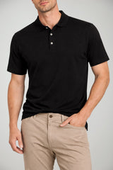 Polo da uomo Cashmere Company a maniche corte 
