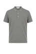 Polo da uomo Cashmere Company in misto lino a maniche corte