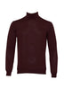 Dolcevita Cashmere e Company da uomo a tinta unita in lana merinos fronte