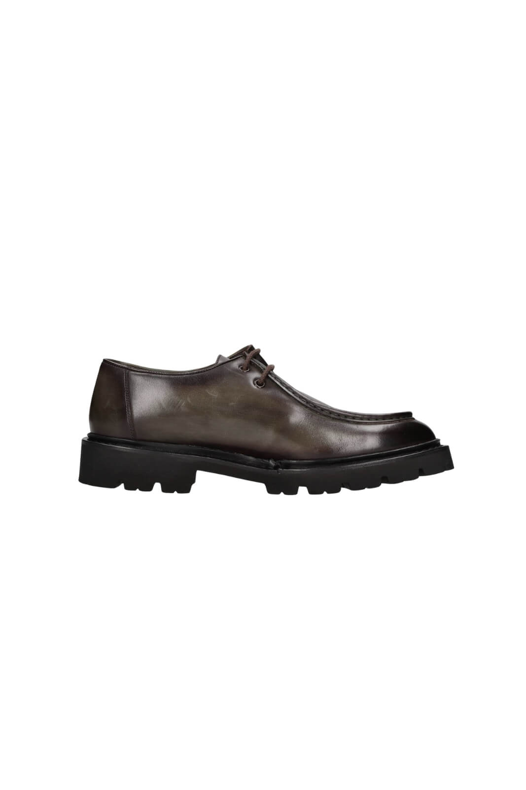 Scarpa stringata Cerbero da uomo in pelle effetto delavè