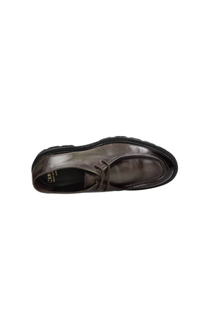 Scarpa stringata Cerbero da uomo in pelle effetto delavè