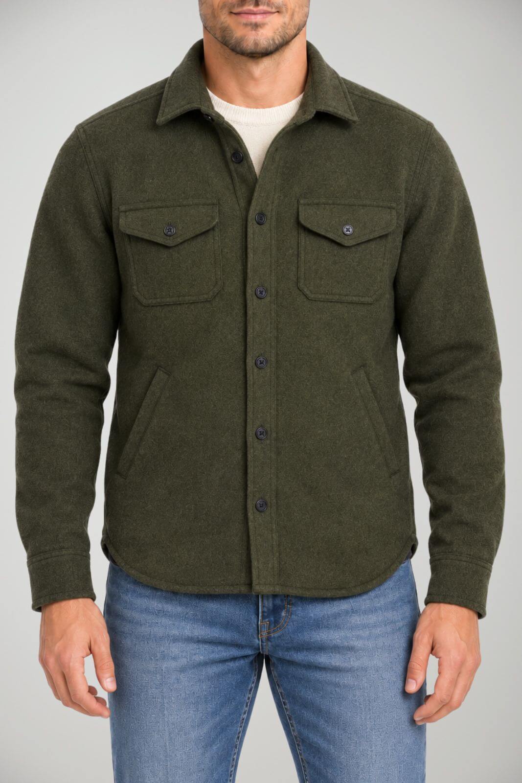 Chesapeake’s Overshirt Uomo in panno
