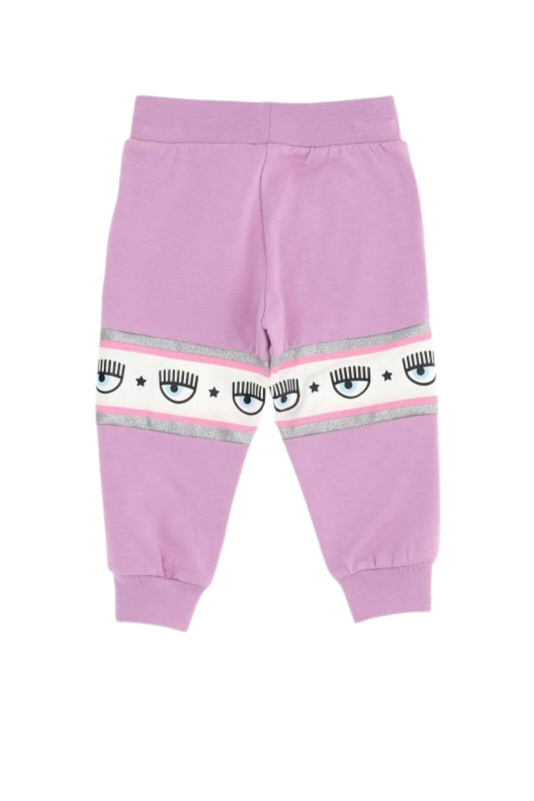 Chiara Ferragni Pantalone Bambina in tessuto felpato