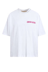Circus Hotel T-shirt Donna con Stampa Posteriore in Cotone