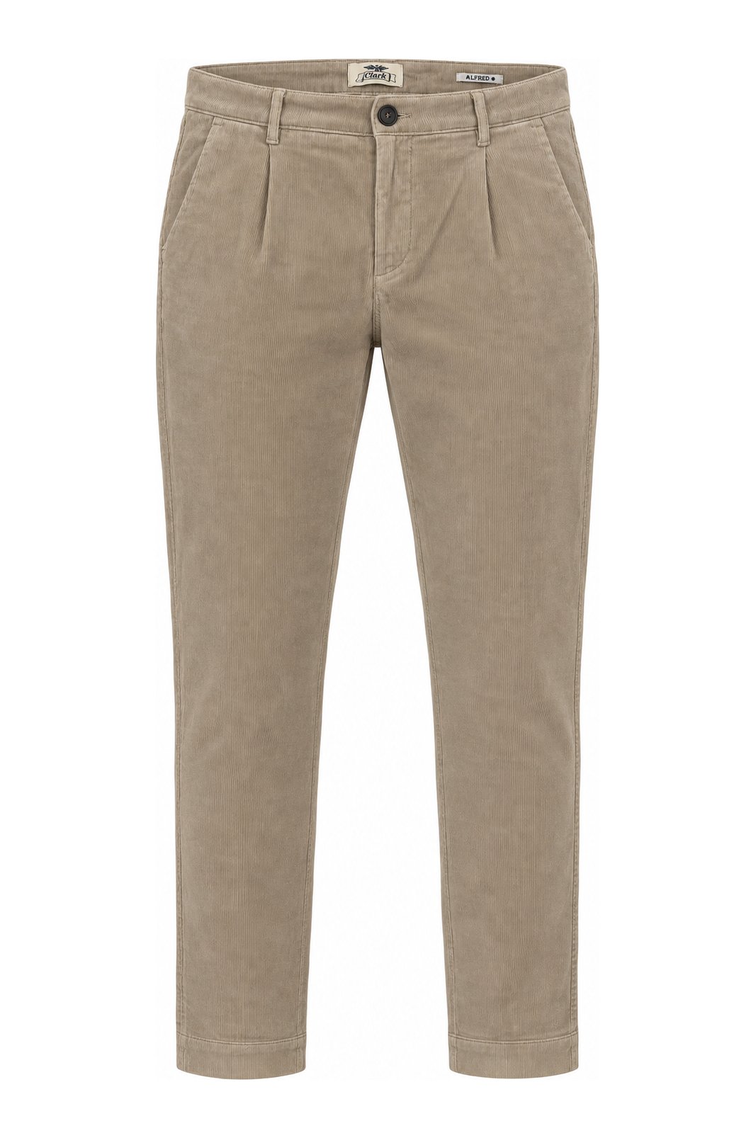 Clark Pantaloni Uomo Chino in Velluto a Costine