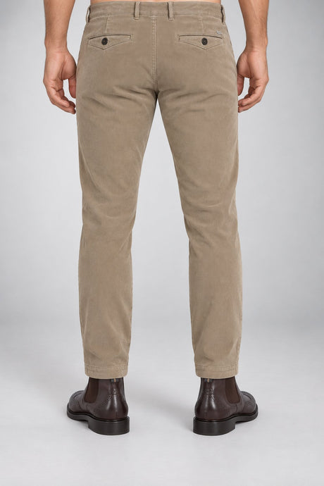 Clark Pantaloni Uomo Chino in Velluto a Costine