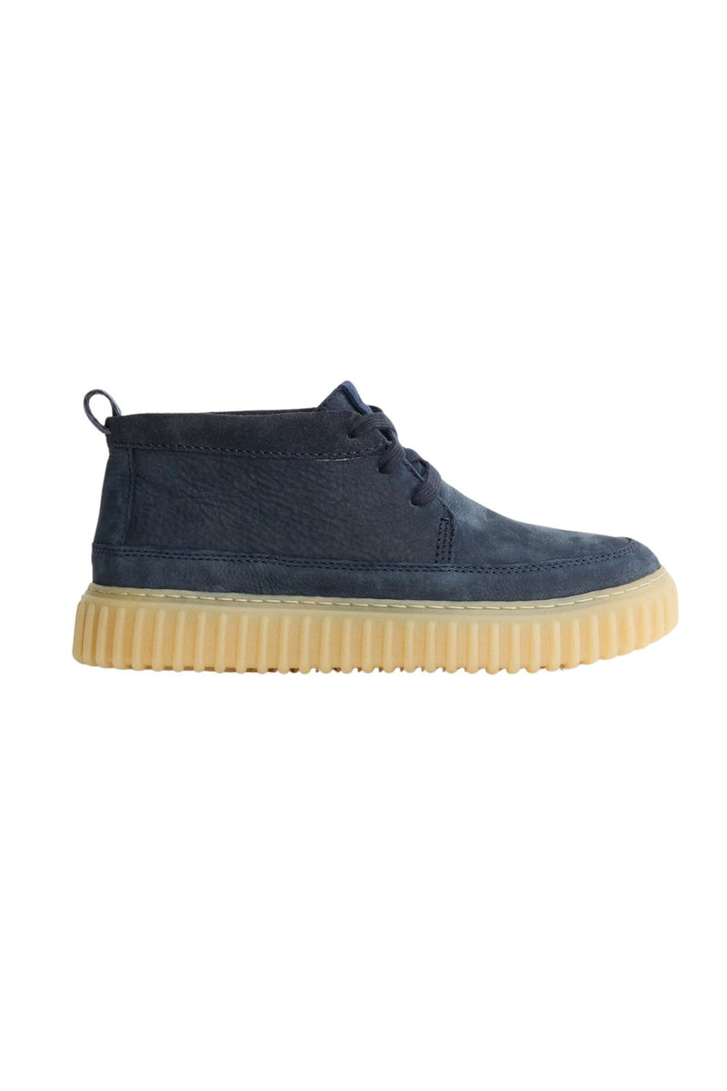 Clarks - Torhill Hi Zapatos De Piel Negros