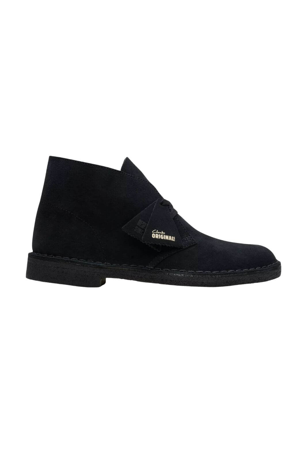 Stivaletti da uomo Clark in suede lato