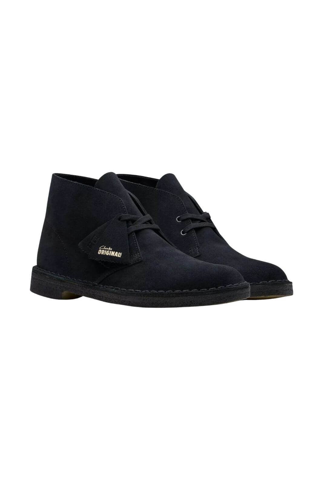 Stivaletti da uomo Clark in suede fronte