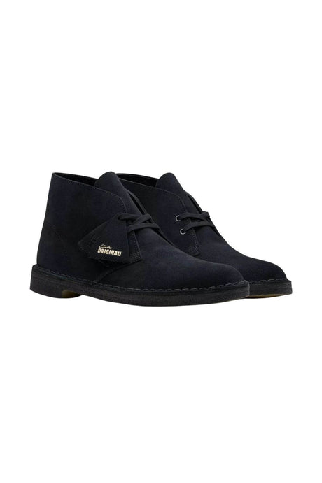 Stivaletti da uomo Clark in suede fronte