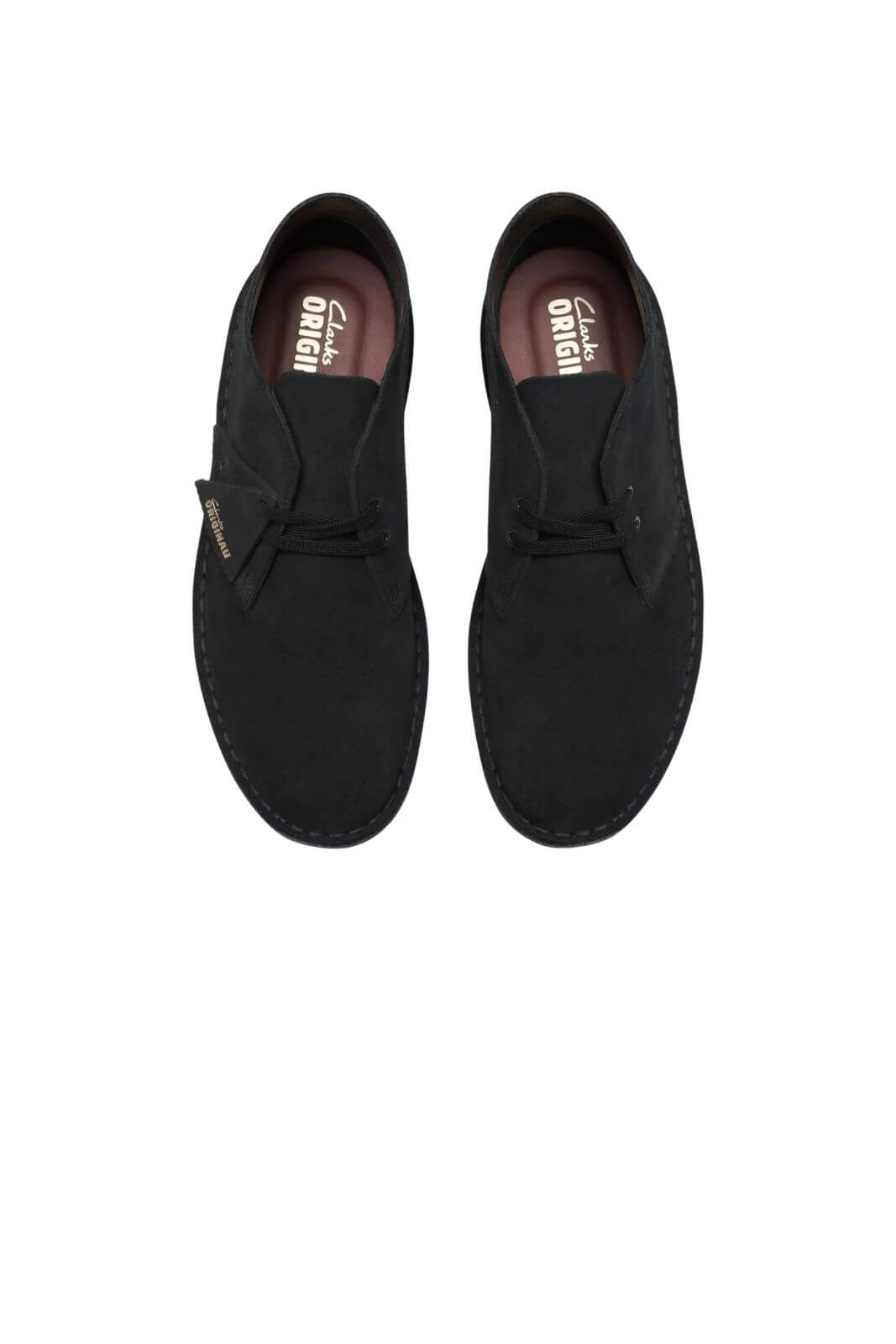 Stivaletti da uomo Clark in suede alto