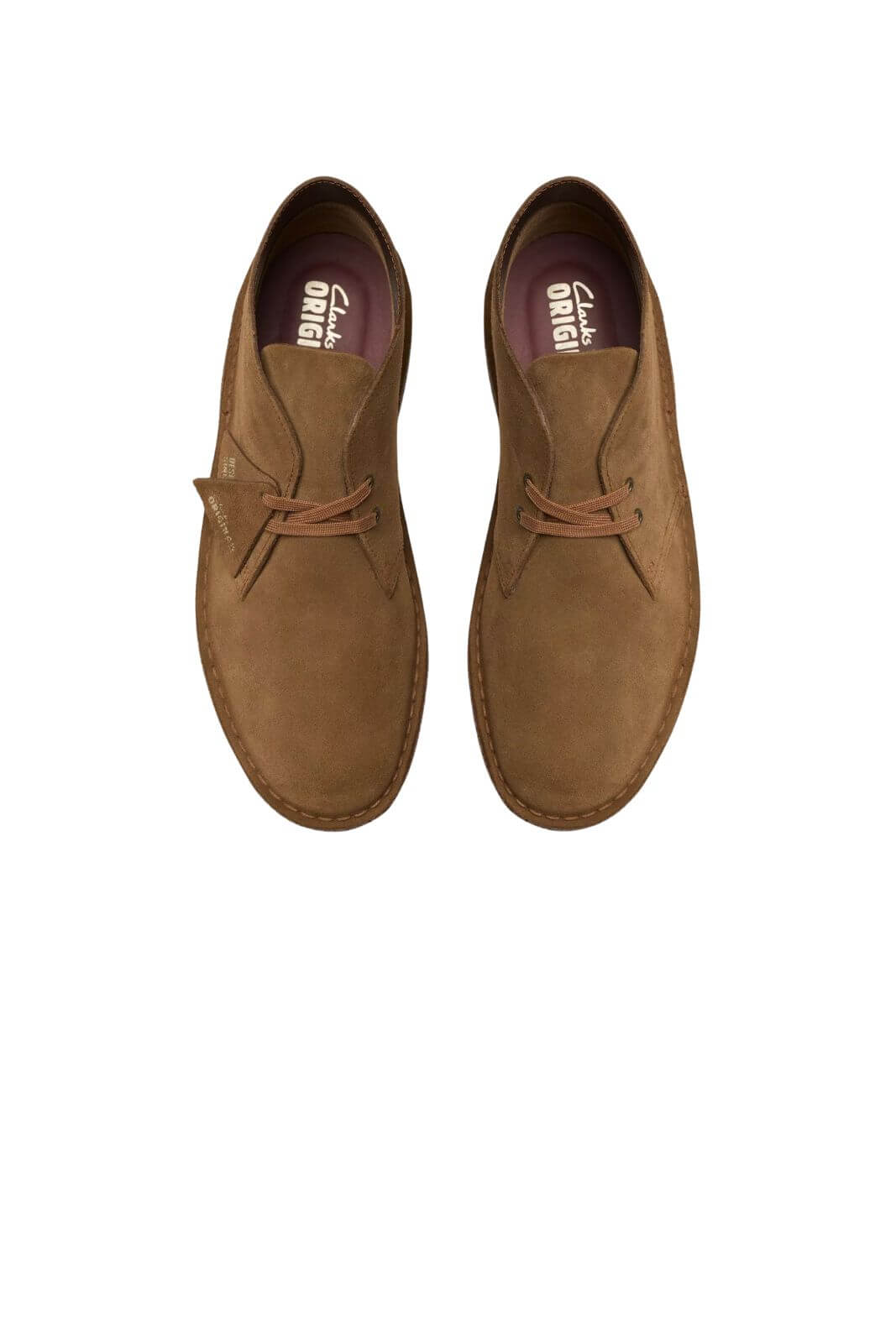 Stivaletti da uomo Clarks in suede alto
