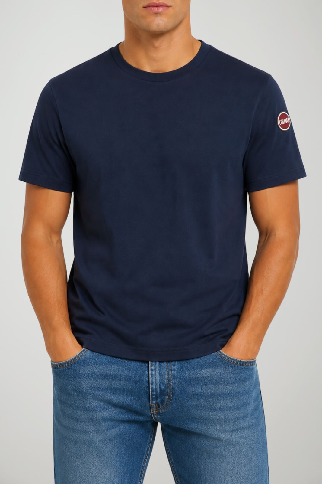 Colmar T-shirt Uomo Regular Fit in Micro Lavorazione