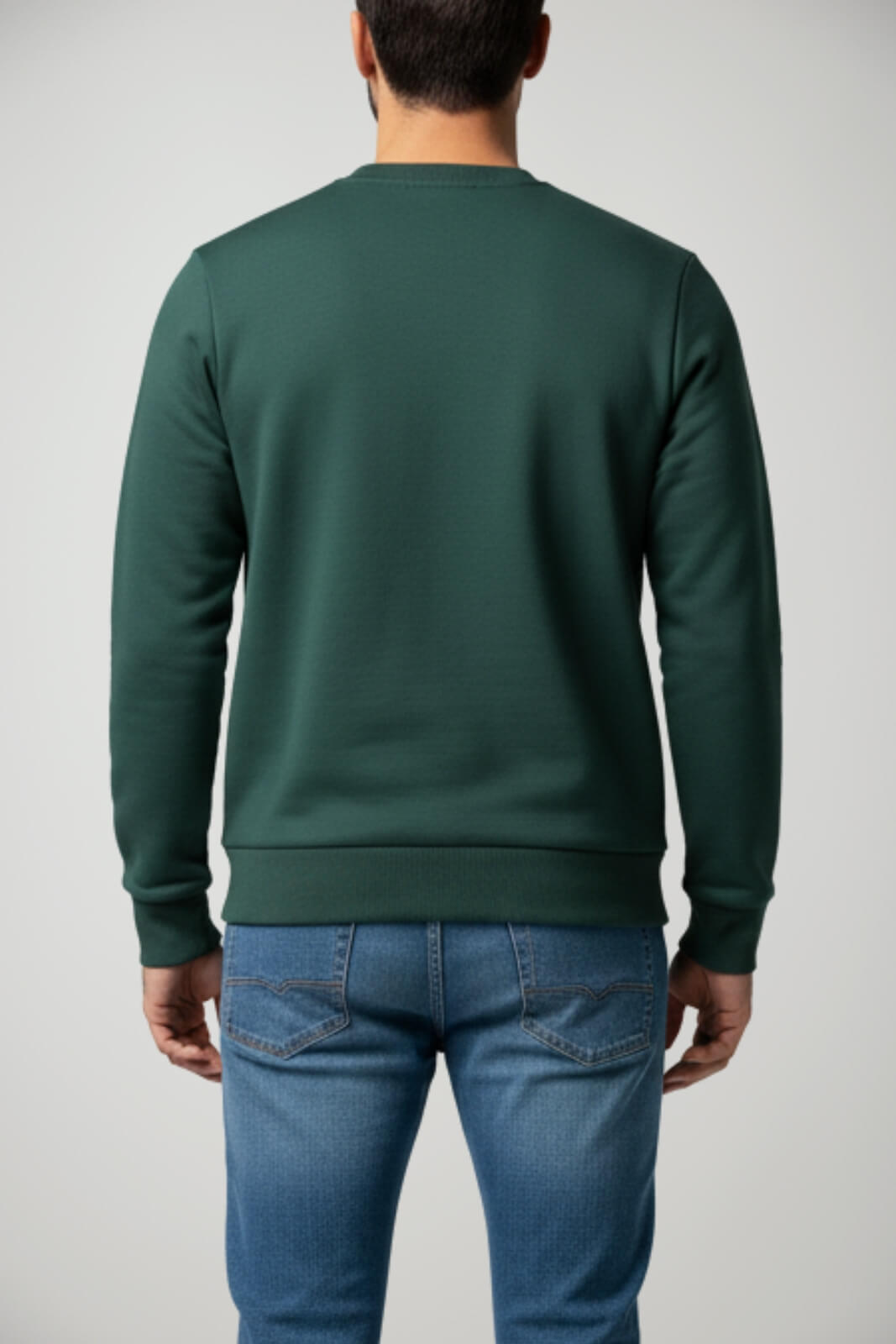 Felpa da uomo Colmar girocollo con patch