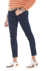 Alviero Martini Jeans Donna con dettaglio piping sul passante