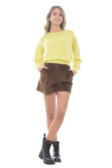 Parosh Short Women's Ribbed