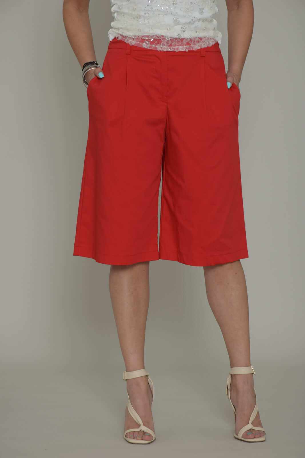 Imperial bermuda donna con pinces