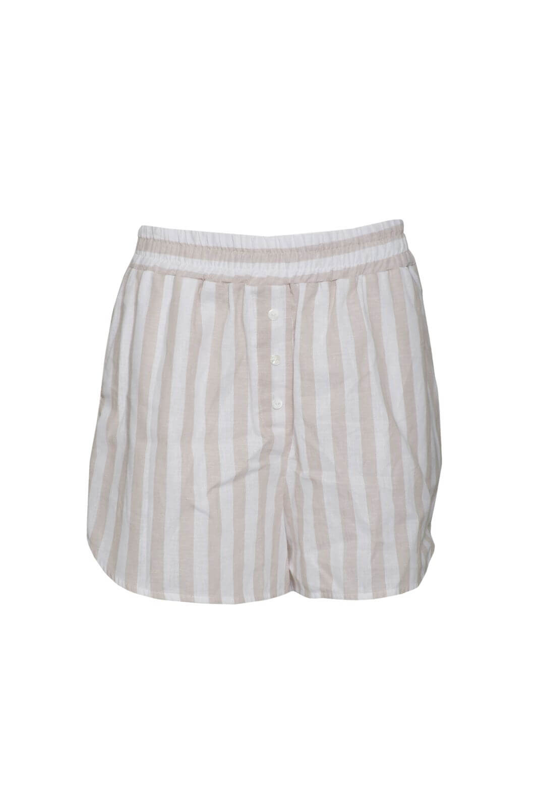 Imperial Bermuda Shorts for Women in Striped Pattern