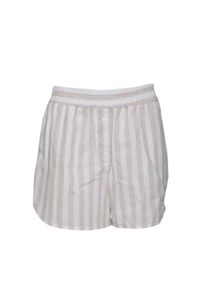 Imperial Bermuda Shorts for Women in Striped Pattern